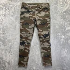 True Religion Jennie Runway Legging Women's Size XL Camo Camouflage Pants